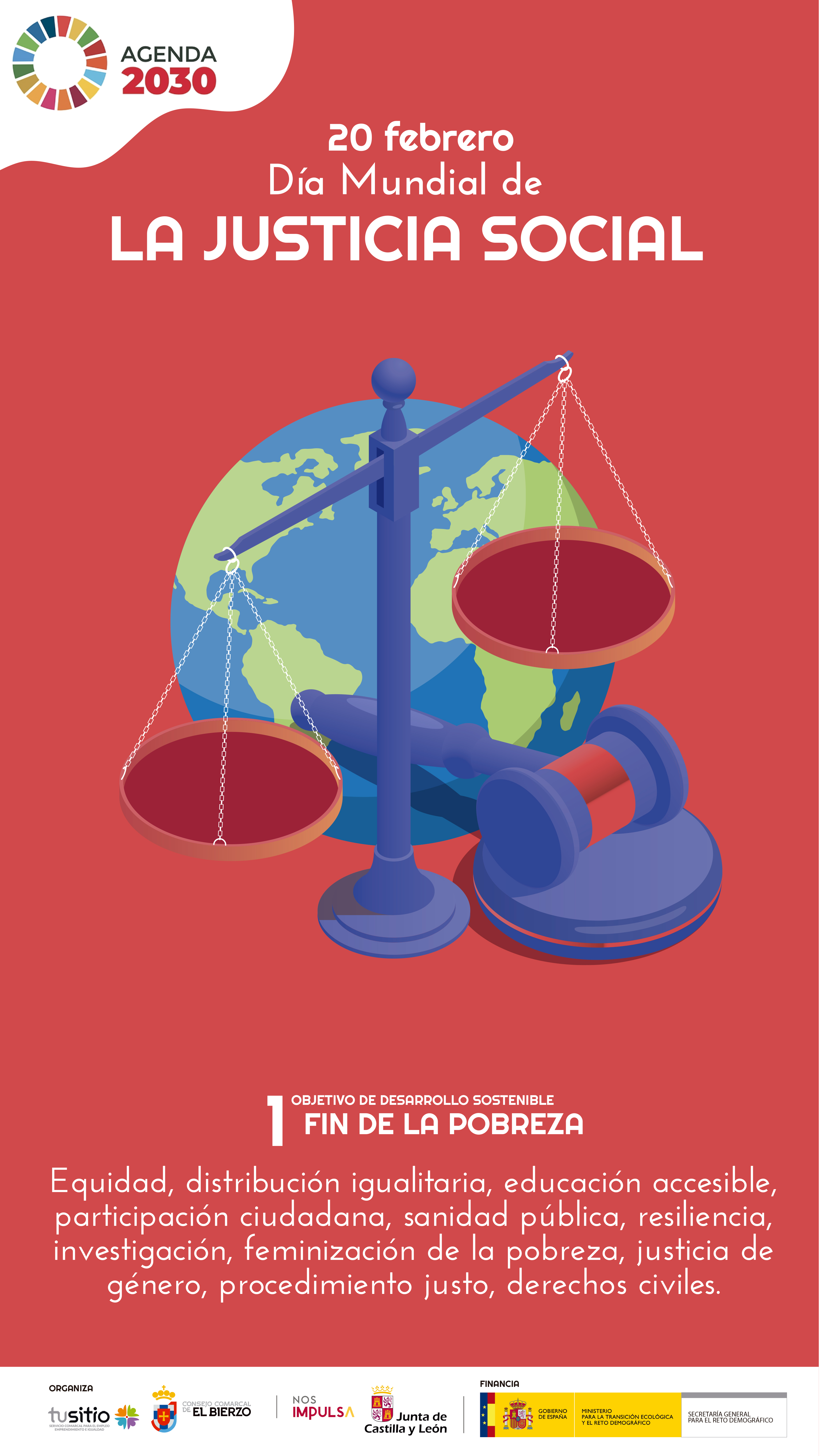 Día Mundial de la Justicia Social. 20 de Febrero